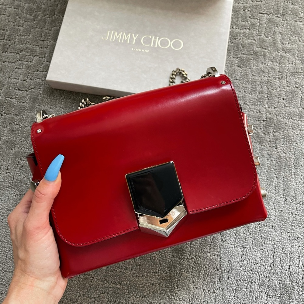 Jimmy Choo Lockett chain cross-body bag